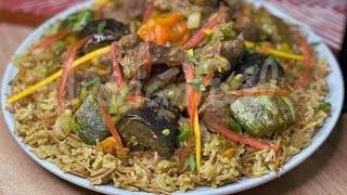 Recette Ivoirienne | Réussir son Riz aux Vermicelles et à la viande