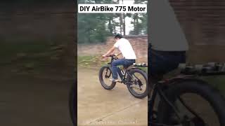 DIY Air Bike with Quad 775 Motor #shorts #airbike #bike