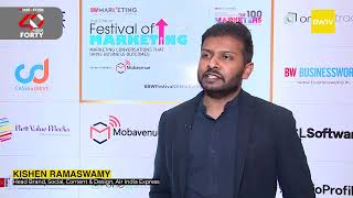 Kishen Ramaswamy, Head Brand, Social, Content & Design, Air India Express | BW Festival of Marketing