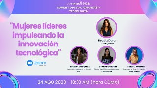 "Mujeres líderes impulsando la innovación tecnológica"