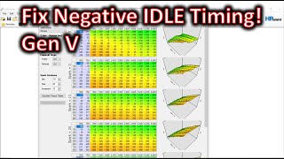 FIX Negative Idle Timing on GM LT engines.