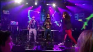 Quest Crew:  2011 New Years Rockin Eve Performance - LMFAO's Sorry for Party Rockin HD720