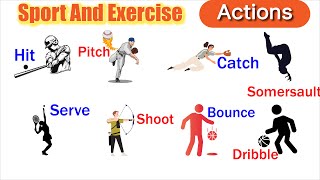 ENGLISH VERBS | Sport and Exercise Actions (with examples)