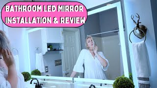 The Ultimate Guide to Amorho LED Mirror Large Size 72"x32" with Front & Backlit Anti-Fog Review