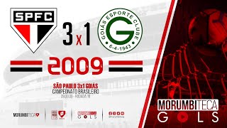 São Paulo 3x1 Goiás - Brasileiro 2009 - Rodada 18 - 09/08/2009