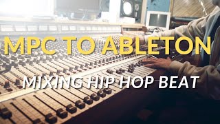 Mixing Hip Hop Beat In Ableton Live - Mixing With Lindell 80 Channel Strip