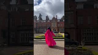 This modest dress is beautiful 👗#modestwear #modestdress #pinkdress #weddingguestdress