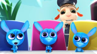 Cunning Rabbits Choose Colors | Cartoon for Kids | Dolly and Friends