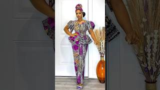 Elegance is in African Prints #ankaragownstyles #ankarastyles #style #womensclothing #