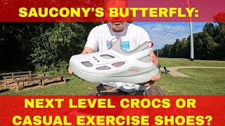 Unboxing the Strangest Pair of Shoes - The Saucony Butterfly and My First Impression