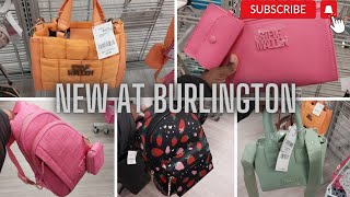 NEW AT BURLINGTONS SHOP WITH ME! AFFORDABLE DESIGNER HANDBAGS! NEW SPRING ITEMS AT BURLINGTON