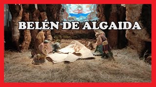 BELÉN en la IGLESIA del PUEBLO de ALGAIDA  (Palma de MALLORCA)