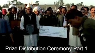 Prize Distribution Ceremony | Day 5 Part 33 National championship of | Neza Bazi 2018 | Tent Pegging