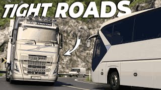 Negotiating Through The Tight Roads Of Norway In ETS2