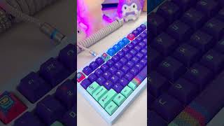 Zoom75 + Keytok Back in the Game keycaps | #soundtest #typingasmr