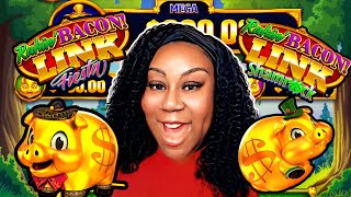 Big Wins! Our Wild Adventure with New Rakin Bacon Link Slot 🎰💰@GottaCoushatta