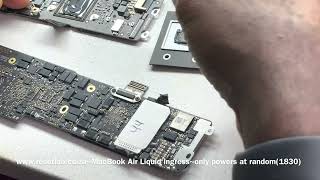 MacBook Air, A1932 only powers at random  repairs