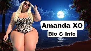 Amanda XO: Plus size fashion model & bikini lover in swimwear wardrobe