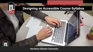 Designing an Accessible Syllabus