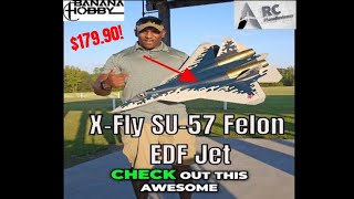 Meet the X-Fly Twin 40mm SU-57 Felon: Your New Favorite RC Plane!