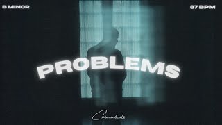 "PROBLEMS" -  Storytelling Rap Type Beat | Emotional Piano Hiphop Instrumental 2021