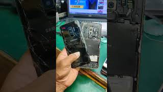 Samsung S9 Plus back glass replacement 97147 96646#shorts #short #shots #samsung