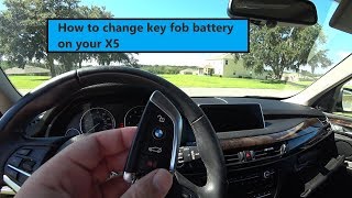 BMW X5 Maintenance part 1 - Key Fob battery replacement