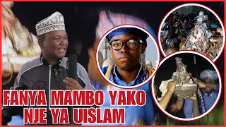 UKITAKA KUFANYA MAMBO HAYA FANYA NJE YA UISLAM || USISHIRIKISHE UISLAM HUNA ELIMU YAKUWAZIDI MASHEKH