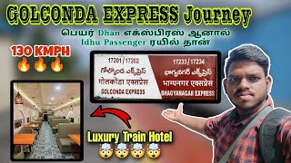 GOLCONDA Express !! Guntur To Secunderabad !! 15 Unreserved Coaches !!! 17201 !!! Explore With Maddy