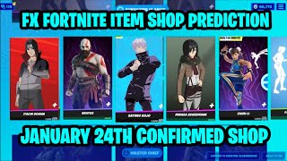 January 24th 2024 Fortnite Item Shop CONFIRMED / Fortnite Early Item Shop Prediction January 24th