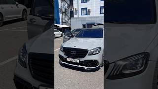 Установили 5D Коврики премиум класса на Mercedes S222  Borz