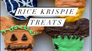 Halloween Rice Krispie Treats