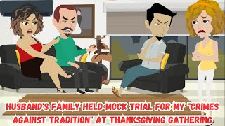 Husband's Family Held Mock Trial for My "Crimes Against Tradition" at Thanksgiving Gathering