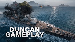 World of Warships - Duncan Gameplay Impression