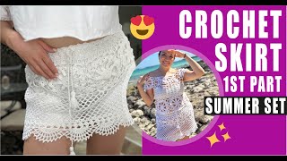 (P1) Short Skirt / SUMMER SET - EASY AND FAST - BY LAURA CEPEDA