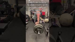 Strongman Deadlift Progression | Strongman Competition Prep #shorts #shorts_