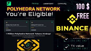 Binance Polyhedra Network Airdrop - Binance Web3 Wallet Airdrop LAHORI ZONE