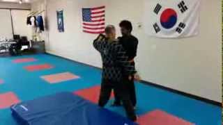 Second Hip Throw Practice in Hapkido