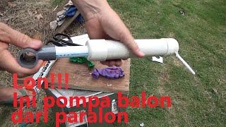 POMPA ANGIN dari PARALON, bisa digunakan untuk meniup BALON