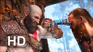 GOD OF WAR: Kratos Vs Baldur Boss Fight HD Gameplay PC | GMZ STUDIO