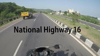 NATIONAL HIGHWAY 16 | Way to Vishakhapatnam | YAMAHA R15 | Solo Ride