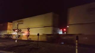 Norfolk Southern Intermodal Train 281 Flies Through Gaffney, SC On Daily Southbound Run, 6-7-24.