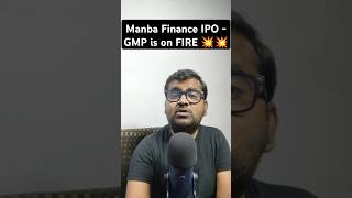 Manba Finance IPO GMP | #ytshorts #shorts