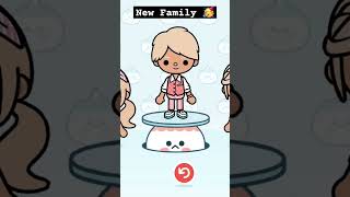 New free family 🥳😁 #toca boca #free #family #ideas