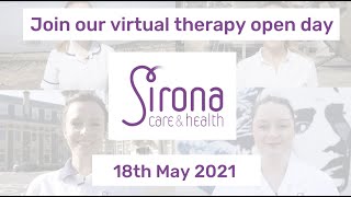 Come to our Virtual Therapy Open Day