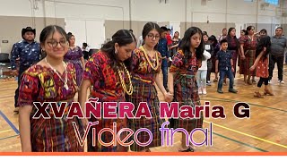 Marimba primaveral de Guatemala los quinceaños de maria G vídeo final Shelton Washington #cultura