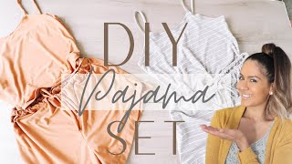 DIY Pajama Set | How I Design and Make My Own Pajamas