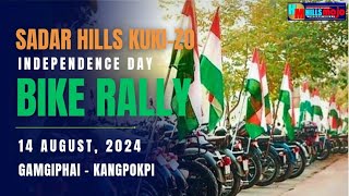 LOCAL || Kuki-Zo India's Independence Day Bike Rally a dia CoTU in mipi hetsah le temna nei