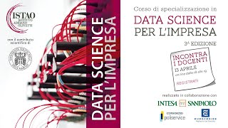 Corso in Data Science per l'impresa - 3a edizione - Incontro di presentazione