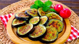 Vegetarian Stuffed Egg Plant Rings (Recipe)